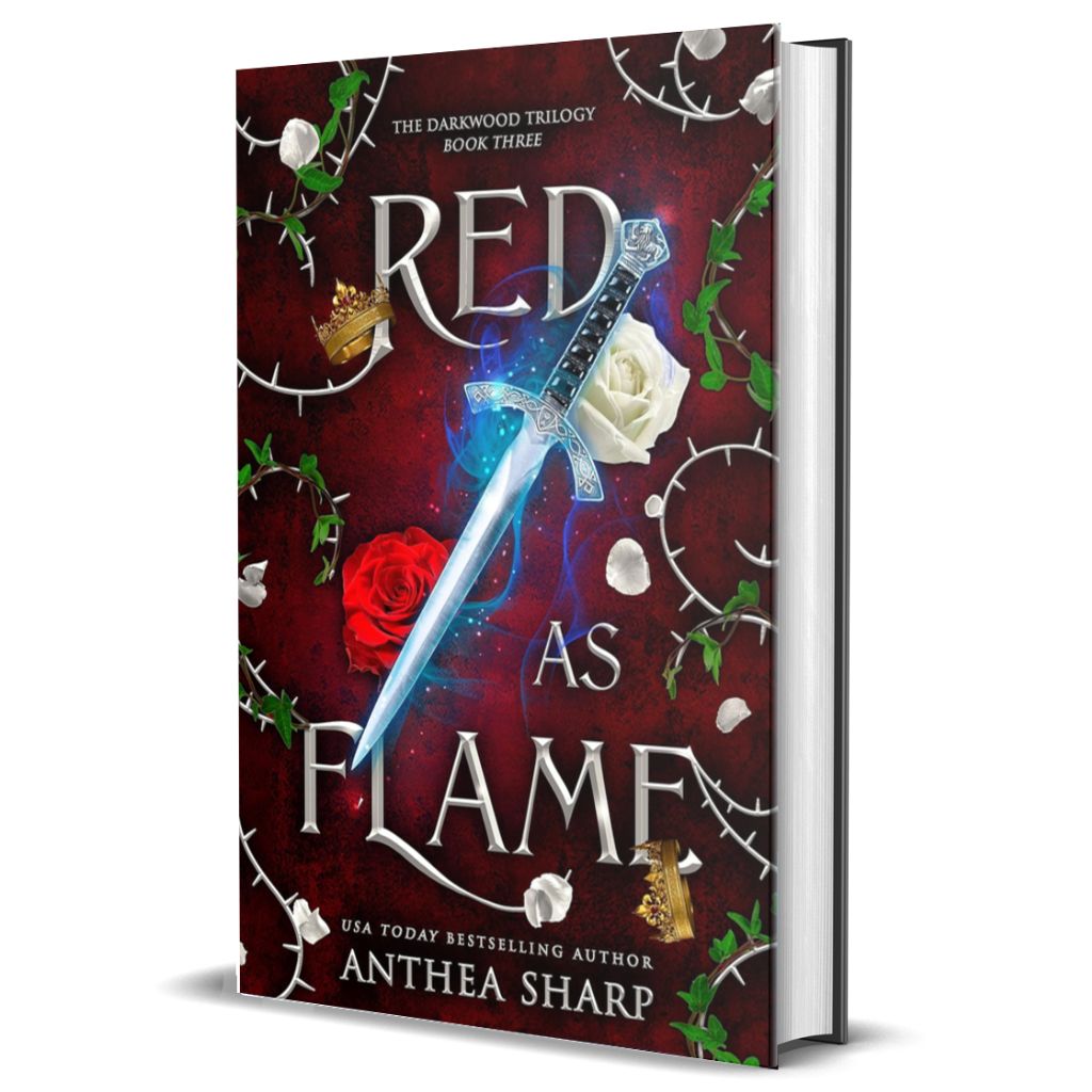 Red as Flame Hardback Romantasy Book Con